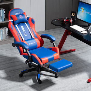 Directo de fábrica moderno respaldo alto giratorio RGB LED Racing Office <span class=keywords><strong>Silla</strong></span> <span class=keywords><strong>Gamer</strong></span> <span class=keywords><strong>silla</strong></span> brazos ajustables reposapiés <span class=keywords><strong>para</strong></span> juegos de ordenador trabajo - Product Image 3