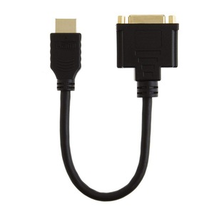 Câble adaptateur HDMI mâle vers DVI 24 + 5 femelle, convertisseur haute définition plaqué or pour connexion d'affichage - Product Image 3