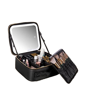 Trousse <span class=keywords><strong>de</strong></span> <span class=keywords><strong>maquillage</strong></span> haute capacité <span class=keywords><strong>valise</strong></span> cosmétique <span class=keywords><strong>vide</strong></span> complet organisateur <span class=keywords><strong>de</strong></span> <span class=keywords><strong>maquillage</strong></span> <span class=keywords><strong>de</strong></span> voyage sac <span class=keywords><strong>de</strong></span> rangement <span class=keywords><strong>de</strong></span> <span class=keywords><strong>maquillage</strong></span> miroir LED étui cosmétique - Product Image 5