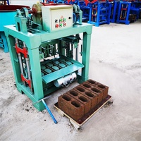 Machine à fabriquer des blocs creux en ciment, petite presse manuelle industrielle, ligne de production de blocs creux en sable à commande manuelle