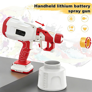 Pistolet de pulvérisation électrique sans fil portable OEM de qualité supérieure, haute pression, 800 ml, batterie au lithium - Product Image 1