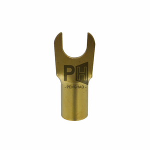 Conectores chapados en oro Y <span class=keywords><strong>U</strong></span> Spade Banana Kit de adaptador de terminal de altavoz de horquilla sin soldadura para transmisión de señal alta de Audio para el hogar del coche - Product Image 1