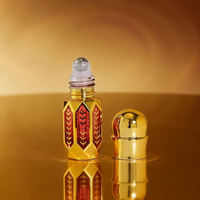 Mini flacon de parfum, huile parfumée, design luxueux 3ml, flacons d'attar vides 6ml avec logo