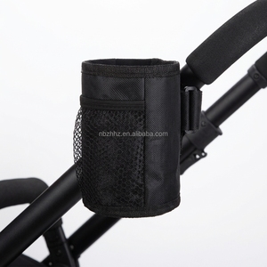 Thermisch Isolierte Polyester-Kinderwagen-Getränkehalterung & Flaschenaufbewahrungstasche mit Mehrfach-Taschen-Design für Mütter und Väter von <span class=keywords><strong>Wazir</strong></span> - Product Image 1