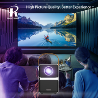 Projecteur optique V2 1080P Linux prenant en charge le décodage 4K, mise au point motorisée WiFi, correction trapézoïdale électronique, cinéma portable