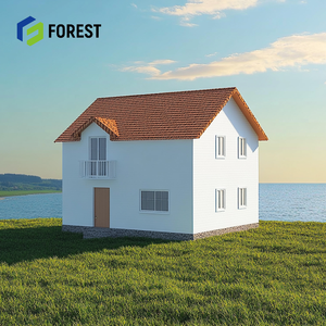 Diseño de casa prefabricada de lujo con estructura de acero ligero, suite principal con vestidor y baño spa. - Product Image 1