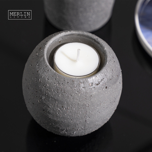 Vaso in <span class=keywords><strong>Ceramica</strong></span> Naturale Minimalista Moderno Merlin Living, Portacandele in Stile Nordico, <span class=keywords><strong>Piccoli</strong></span> <span class=keywords><strong>Vasi</strong></span> in Porcellana per Fiori - Product Image 6