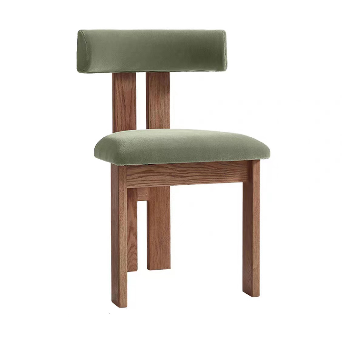 Lot De 2 Chaises En Bois Design Japonais - Hauteur 76 Cm, Couleur Naturel, Neuf Sous Emballage