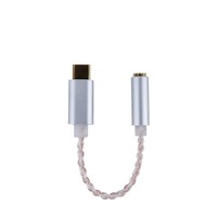 Ruidun BA02_R2 Type-C - DAC Dijital Ses Amplifikatörü Adaptörü, Saf Bakır İletkenli PVC Kılıflı, 32-bit 384kHz 4K Çözünürlük