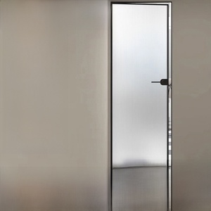 <span class=keywords><strong>Porte</strong></span> battante ultra-étroite pour salle de bain, <span class=keywords><strong>porte</strong></span> en verre trempé Changhong, <span class=keywords><strong>porte</strong></span> intérieure de cuisine en acier inoxydable, <span class=keywords><strong>sur</strong></span> <span class=keywords><strong>mesure</strong></span> - Product Image 2