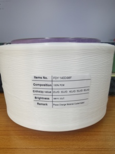 Thông minh kiểm soát nhiệt độ PCM giai đoạn thay đổi vật liệu 40% PCM 40% Nylon 20% spandex làm mát thể thao activewera vải - Product Image 5