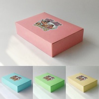 FSC Caja De Papel Personnalisé Pour Donuts Pastel Pizza Croissants Tartas De Huevo Alimentos Con Logotipo Pliable