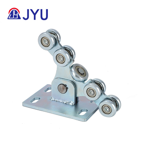 Hardware <span class=keywords><strong>de</strong></span> puerta <span class=keywords><strong>de</strong></span> alta resistencia, placa <span class=keywords><strong>de</strong></span> fijación <span class=keywords><strong>de</strong></span> rodillo <span class=keywords><strong>de</strong></span> rueda <span class=keywords><strong>de</strong></span> puerta corredera en voladizo para almacén, fábrica, Villa, escuela - Product Image 1