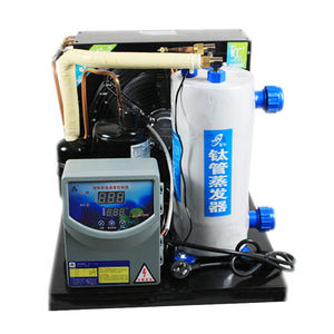Mini-refroidisseur d'eau de première qualité 1200W avec fonction de refroidissement, refroidisseur de liquide 1Hp/1.5Hp, moteur/engrenage, promotion de nouveau produit - Product Image 2