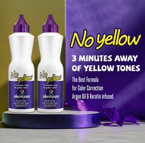 Chất Lượng Cao Đặc Biệt Màu Tím Dầu Gội Cho Sửa Màu 500Ml Salon Thuốc Nhuộm Tóc Mà Không Vàng Dầu Gội Đầu - Product Image 3