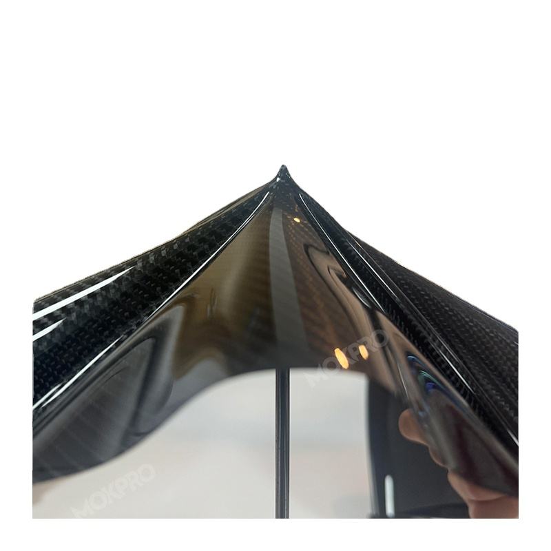 7.5mil Black Carbon Fiber Film