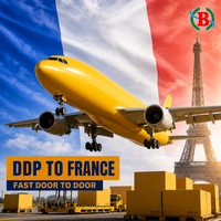 Agent d'expédition FBA, agent de fret, expédition express porte-à-porte, expédition de marchandises vers la France, service logistique, transport