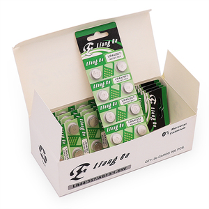 กลุ่มPackage0% Hg 1.5โวลต์ปุ่มเซลล์แบตเตอรี่AG3 LR44 AG4 AG10 AG13 Lr11s 30 <span class=keywords><strong>Zn</strong></span>/MnO2สำหรับสมาร์ทวอทช์10ชิ้นต่อบัตรตุ่ม - Product Image 5