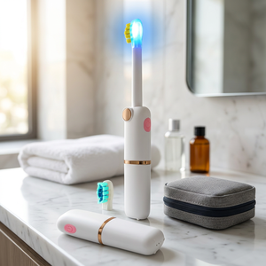 Cepillo de Dientes Eléctrico Sónico Plegable de Viaje con Blanqueamiento, Resistente al Agua IPX5, 3 Modos, 30 Días de Autonomía para Adultos - Product Image 5
