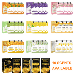 Prodotti personalizzati coreani per la cura della pelle Pedicure Kit per piedi Spa crema idratante per il corpo di lusso Set regalo 4 Step Spa Pedi in una scatola - Product Image 5