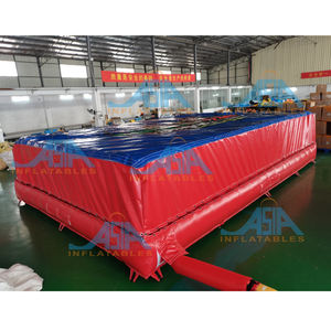 Usine trampoline parc freestyle airbag gonflable cascade gymnastique palier airbag/mousse fosse airbag pour vtt - Product Image 2