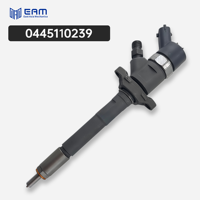 Injecteur de carburant diesel Common Rail 0445110239 1980H2 pour Peugeot 207 307 407 Citroën C3 C4 Ford Focus moteur 1.6 TDCI
