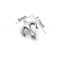 Piercing Labret en Titane G23 Trident à Dos Plat, Tendance, pour Hélix, Tragus, Cartilage, Nez, Lobe d'oreille, Bijou Corporel