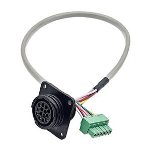 Conector Redondo de 14 Pines TE 182641-1 a 15EDGK-3.5, Bloque de Extensión de Terminal de Cable de 6 Pines, Arnés de Cables - Product Image 1