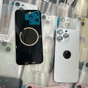 Repuestos de cristal de batería completamente nuevos para iPhone 14, 15 Plus, 16, 16 Plus, 16 Pro, 15 Pro Max, cubierta trasera de cristal, carcasa de teléfono. - Product Image 5