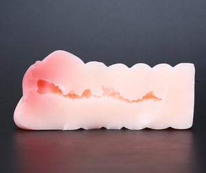 Tasse de masturbation en silicone pour hommes jouets souples sûrs orgasme masculin masturbateur jouet sexuel réaliste poche vagin jouets pour adultes - Product Image 6