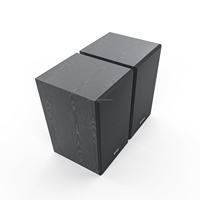 Enceintes d'étagère MDF de haute qualité 50W RMS de Multimedia Factory, 4 enceintes pour caisson de basses, système de barre de son sans fil pour la maison