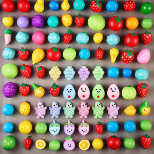 2025 Trend Novelty Mochi Hand Toys <b>Squeeze</b> Animal Pinch <b>Ball</b> Cute TPR Decompression Toy for Strength Training - Product Image 3
