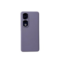 Venta Directa de Fábrica, Funda de Silicona Líquida para Teléfono Móvil Honor 90 Pro 5G, Color Sólido Mate, Estilo Ejecutivo, Diseño Nórdico
