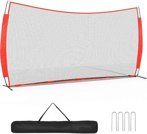 Filet De Lancement Baseball/softball - 9 Trous Avec Zone De