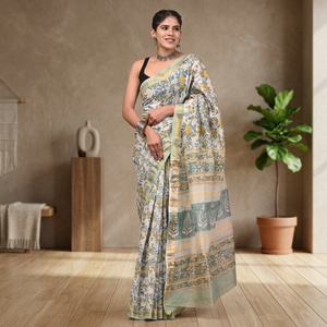 SAREE DE SEDA MAHESWARI - Ropa India y Pakistaní - Product Image 3