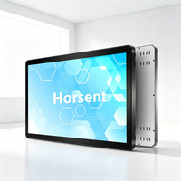 Moniteur tactile industriel à cadre ouvert 27 pouces capacitif 1920x1080 VGA IP65 Boîtier frontal tout métal Kiosque libre-service pour la vente au détail