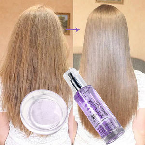 Suero Capilar de Seda de Marca Privada OEM, Suero Capilar Reparador con Aceite de Argán y Coco Antiencrespamiento, 50 ml, Logotipo Personalizado - Product Image 4