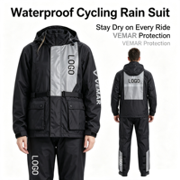 Ensemble de vêtements de pluie camouflage respirant, imperméable et coupe-vent avec logo personnalisé, veste et pantalon pour adultes, motards, grimpeurs