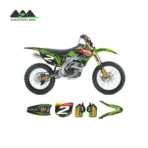 Adhesivo para motocicleta todoterreno, directo de fábrica, 06-11KXF450 06-12KXF250, adhesivo modificado para coche completo para motocicleta