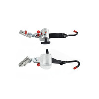Kit de système de ceintures de retenue d'arrimage de véhicule pour fauteuil roulant rétractable