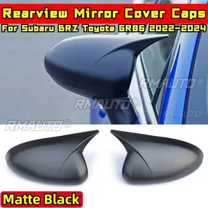 Pour Subaru BRZ Toyota GR86 2022-2024 Kit Carrosserie Coques de Rétroviseurs Noir Brillant Style DC Coques de Rétroviseurs Latéraux Accessoires Auto - Product Image 2