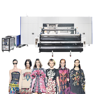 Haute performance 8 couleurs 1.8 mètres 1 passage avec fonction de séchage rapide Machine d'impression numérique sur tissu Imprimante textile à jet d'encre - Product Image 4