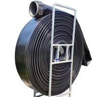 Fabricant de tuyaux d'eau de haute qualité 6 8 10 12 pouces tuyau plat en plastique PVC de grand diamètre pour l'irrigation de la ferme et de l'arrosage