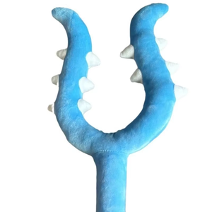 Peluche de Gato con Tenedor, Gato Negro de Invierno Chiikawa, Relleno de Algodón PP de Terciopelo - Product Image 2