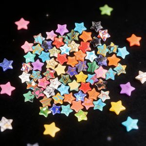 Piccoli Ornamenti Intagliati a Forma di Stella a Cinque Punte 20x20x6mm per Gioielleria, Turismo, Souvenir e Commercio Estero - Product Image 6