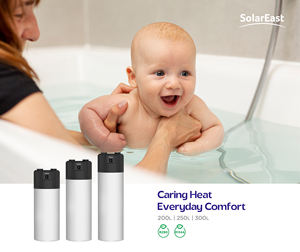 Chauffe-eau thermodynamique tout-en-un R290 avec <span class=keywords><strong>panneau</strong></span> <span class=keywords><strong>solaire</strong></span>, protection extérieure IPX4 <span class=keywords><strong>et</strong></span> échangeur micro-canaux haute efficacité - Product Image 3