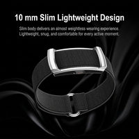 Bracelet intelligent sans écran U25, surveillance de la fréquence cardiaque, suivi du sommeil, suivi de la température, santé des femmes, multisports, IP68, unisexe
