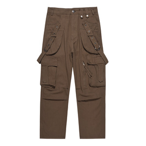 High Street Trendy Brand Multi Pocket <span class=keywords><strong>Cargo</strong></span> Tactical pantalons et pantalons pour hommes pantalons <span class=keywords><strong>cargo</strong></span> hommes pantalons de survêtement - Product Image 1