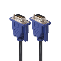 VGA 15Pin mâle à mâle ordinateur portable moniteur câble d'extension cordon fil ligne noyau de cuivre pour ordinateur moniteur PC ordinateur projecteur