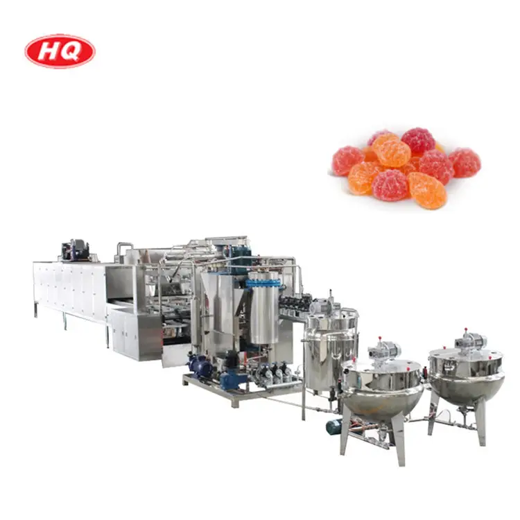 Gelatine China Hersteller Direkt verkauf Lebensmittel Süßwaren Profession elle Soft Candy Making Machine